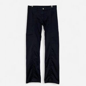 Vintage black low rise Diesel pants